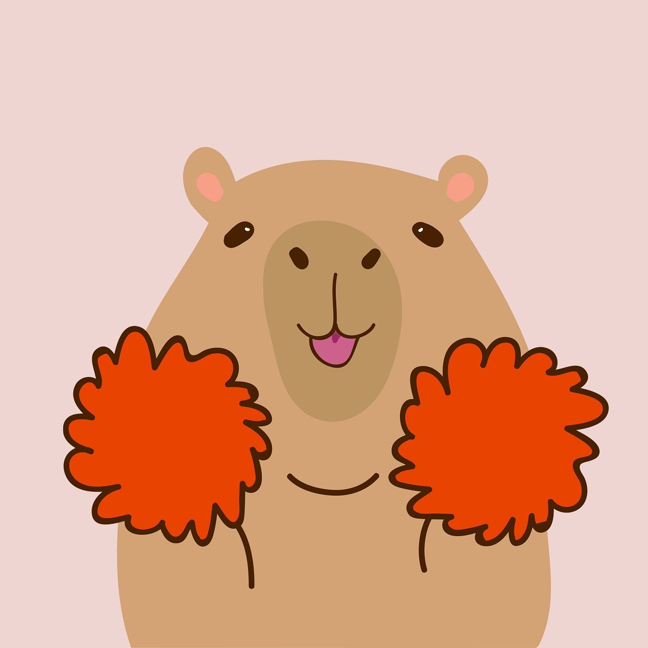 capybara, boho, σχέδιο, τσιγγάνος, ανετα, φύση, ζώο, τρωκτικό, θηλαστικό ζώο, πανίδα, ιστορικό