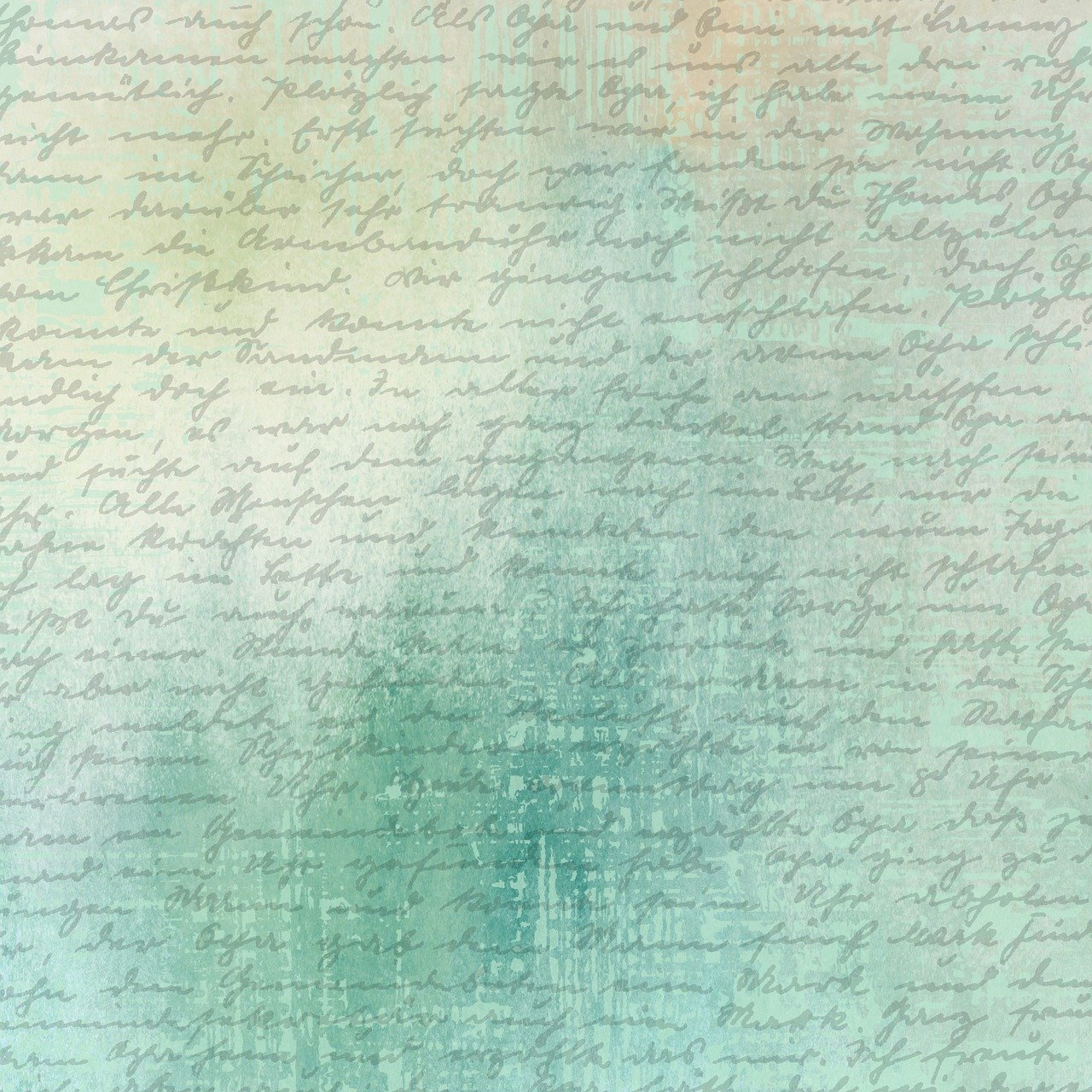 background, paper, texture, vintage, retro, classic, old, turquoise, style, era, grunge, letter, text, writing, nostalgia, memories, message, scrapbooking, template