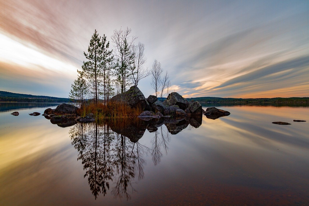 eve, evening, europe, photography, island, landscape, outdoor, travel, clouds, image design, exsharad, grocken, landscape photography, nature, nature photography, travel photography, to travel, sweden, lake, sunset, mood, torsby