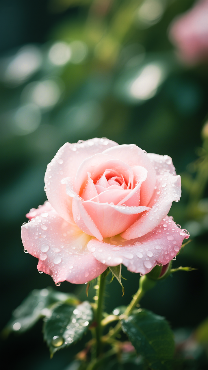 rose, flower background, nature, flower, bloom, plant, blossom, spring, flower wallpaper, petals, pink, beautiful flowers, rose flower, garden