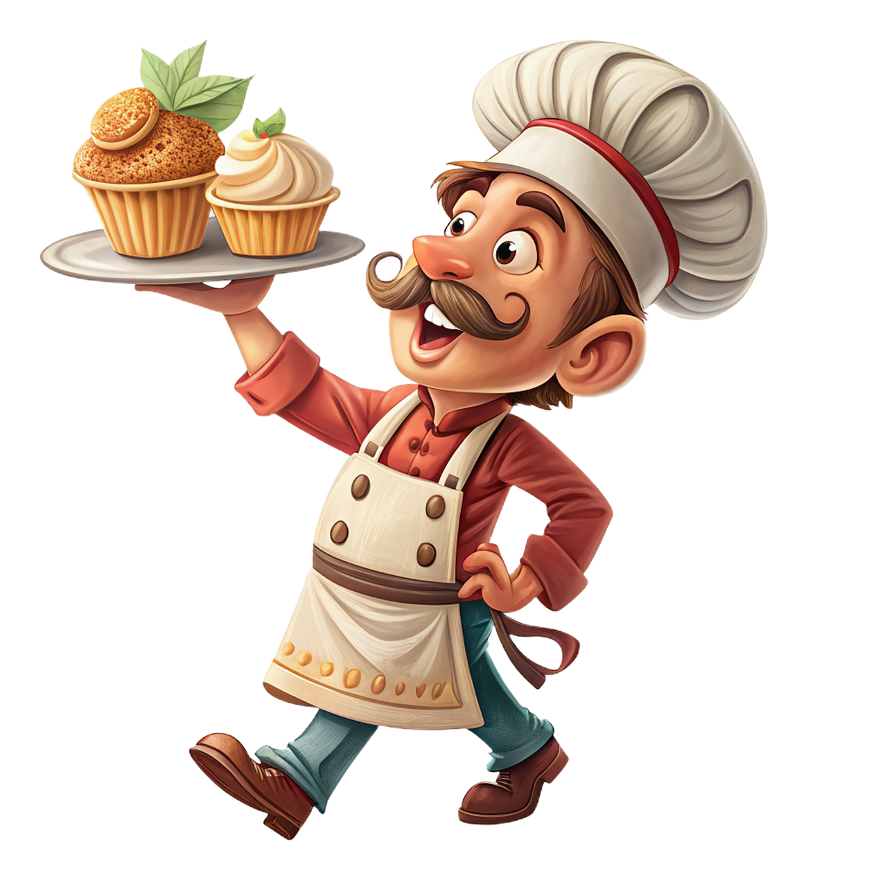 ai generated, confectioner, dessert, bakery products, cake, delicious, oven, sweets, sweetness, bakery, cooking, prepare
