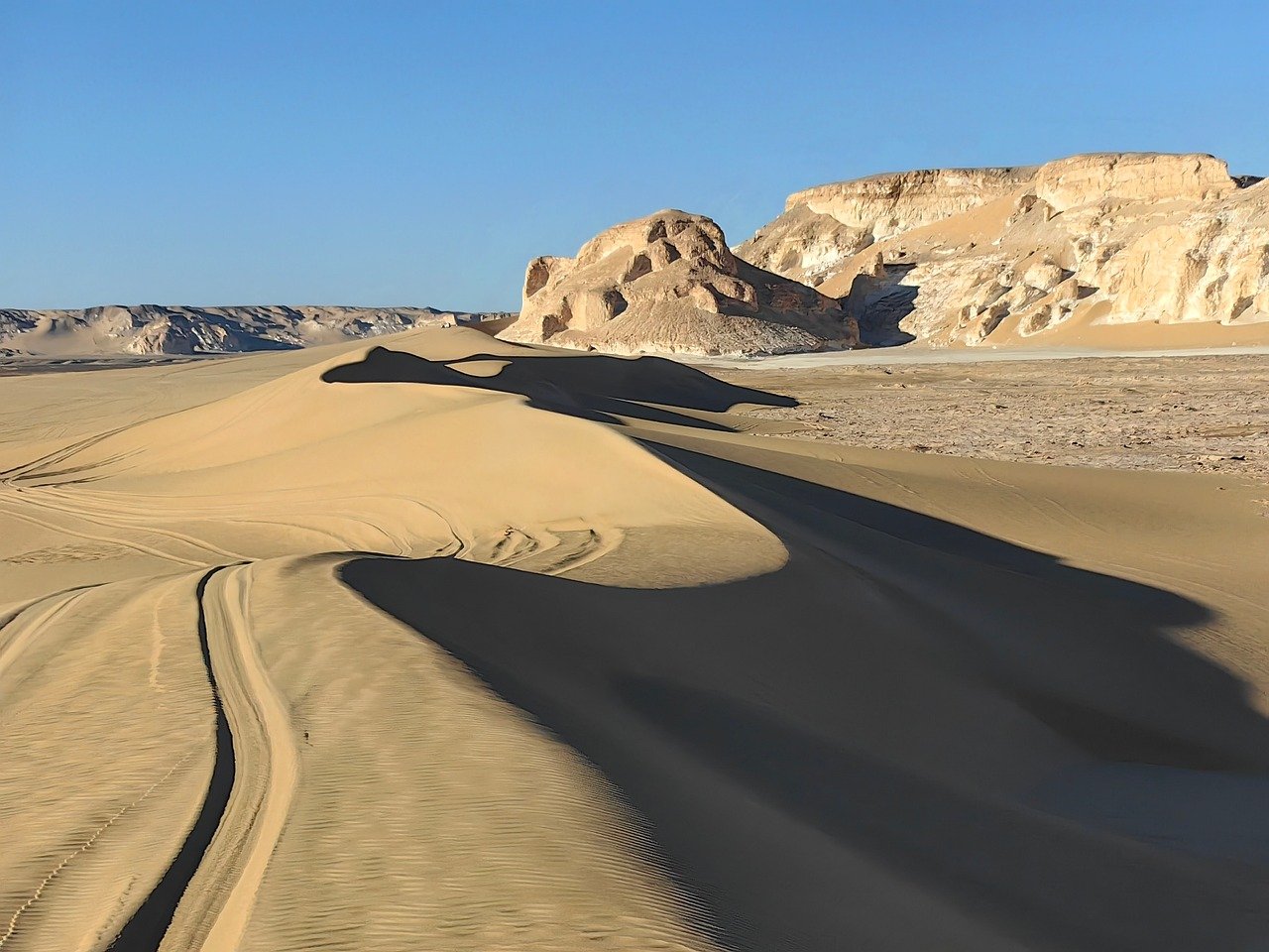 egypten, öken, cairo, sand, sahara, arabiska, natur, svart efterrätt, vit efterrätt