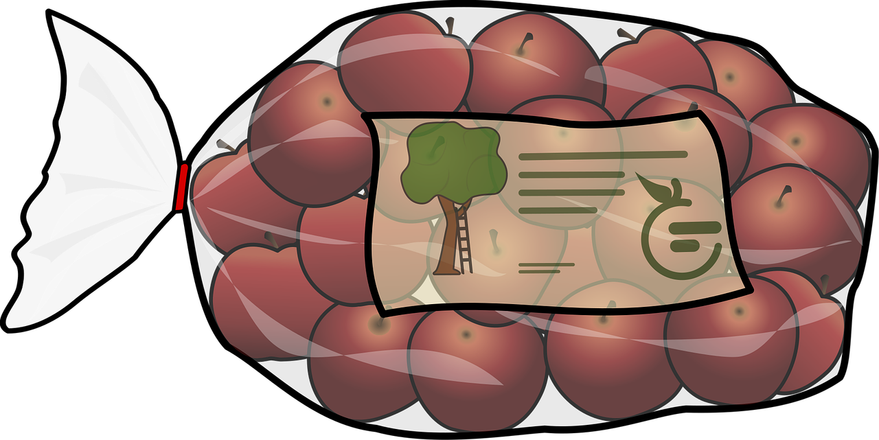 apple, apple bag, bag, fruit, food, snack, edibles, foodstuffs, aliments, eats, vegetal, harvest, nutrition, healthy