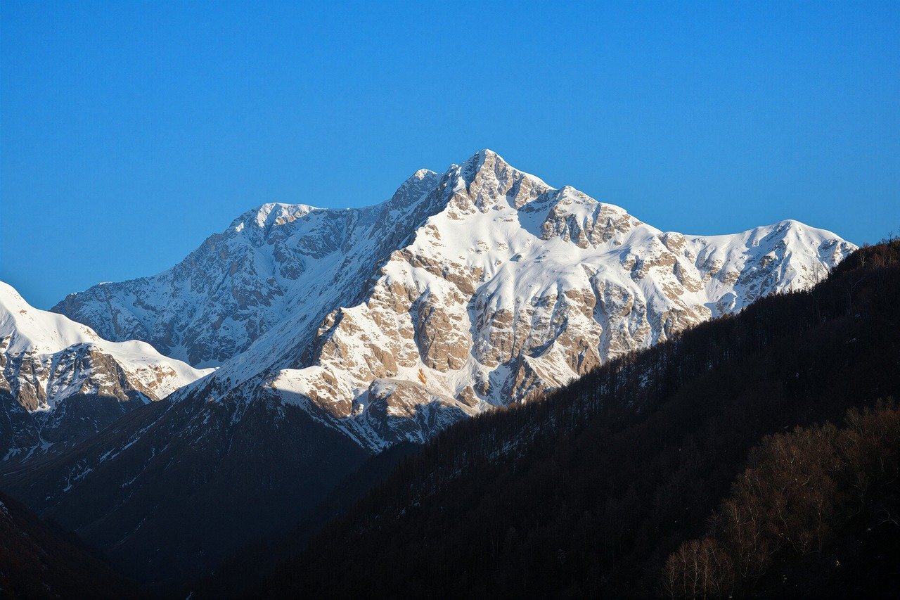 mountain, nature, landscape, himalaya, india, sikkim, kanchenjunga, kangchenjunga, snow, summit, scenic, panorama, tourism, peak, sky, scenery