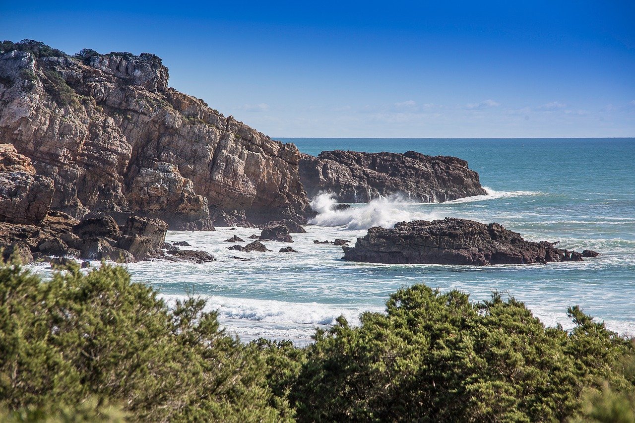 cliff, algarve, portugal, nature, sea, landscape, tourism, travel, side, the water, holiday