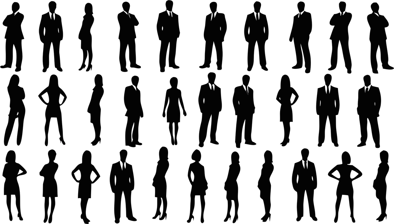 people, silhouette, pose, body, man, woman, character, ai generated