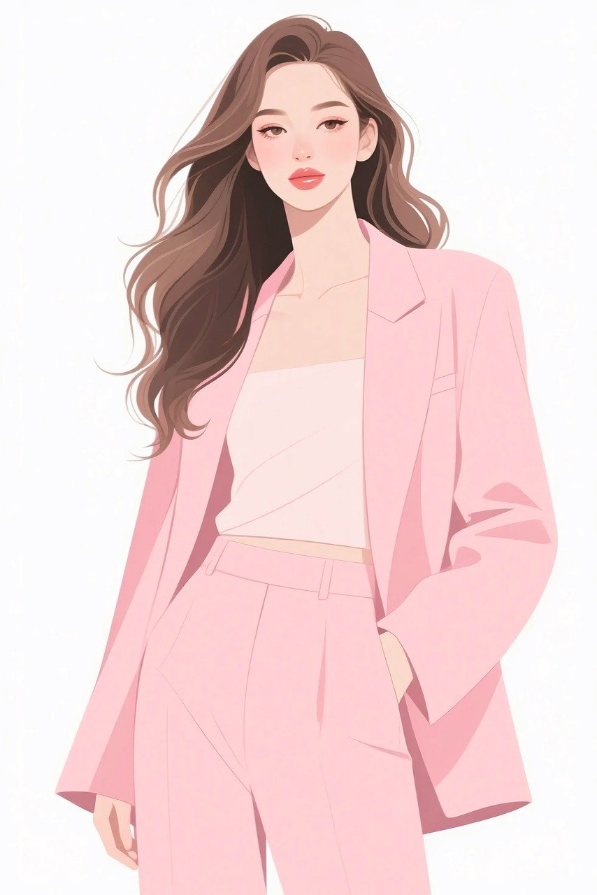 ai generated, minimal aesthetic, sleek silhouette, elegant style, modern chic, high fashion, editorial look, luxury vibes, sophisticated woman, minimalist portrait, soft makeup, stylish outfit, pastel tones, monochrome palette, timeless beauty, clean background, confident pose, feminine vibes, contemporary art, power dressing, tailored suit, glossy finish, fashion icon, graceful expression