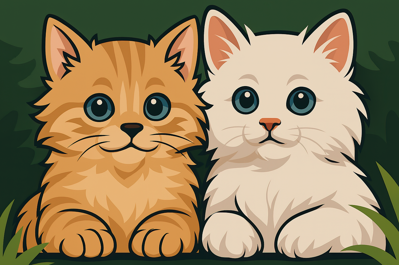 kitten, cat, pet, animal, nature, feline, cute, portrait, mammal, kitty, eyes, adorable, domestic, young, wall paper, ai generated