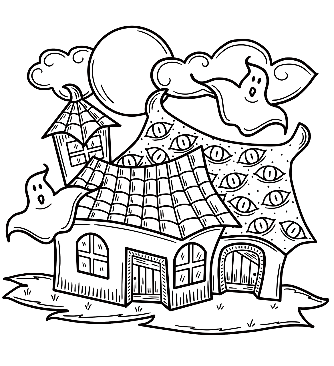 halloween, haunted house, spooky, creepy, ghosts, haunted, horror